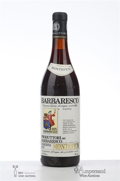 BARBARESCO RISERVA MONTEFICO 1978 - Produttori del Barbaresco - 1 Bottle