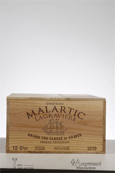 MALARTIC LAGRAVIERE 2010 - Mc - 12 Bottles - Owc 12