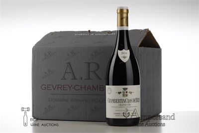 CHAMBERTIN CLOS DE BEZE 2016 - Armand Rousseau - 6 Bottles - Oc 6