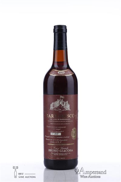 BARBARESCO RISERVA SPECIALE ASILI 1967 - Bruno Giacosa  - 1 Bottle