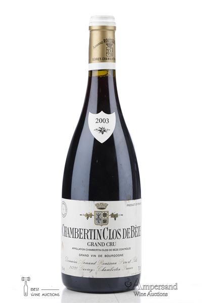 CHAMBERTIN CLOS DE BEZE 2003 - Armand Rousseau - 1 Bottle