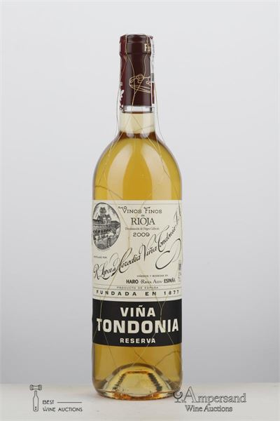 VINA TONDONIA RESERVA BLANCO 2009 - Lopez de Heredia - 1 Bottle