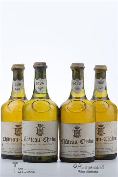 CHATEAU CHALON 1986 - M. Perron - 4 x 0,620Ltr