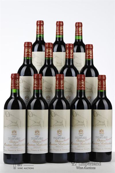 MOUTON ROTHSCHILD 1993 - Mc - 12 Bottles - Owc 12