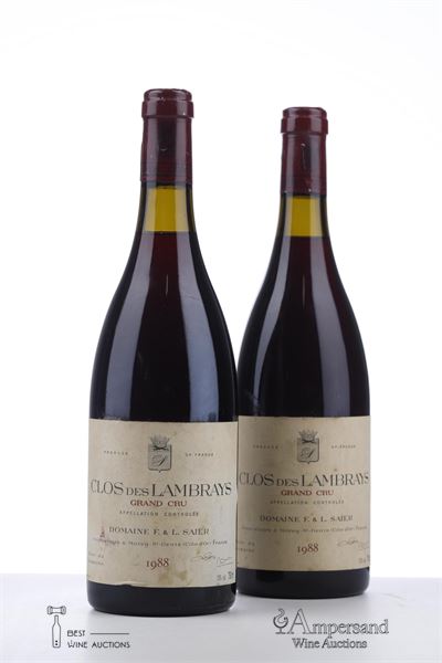 CLOS DES LAMBRAYS 1988 - F. & L. Saier - 2 Bottles