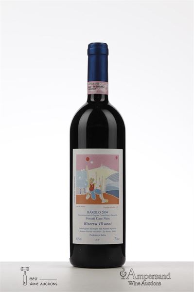 BAROLO RISERVA 10 ANNI FOSSATI CASE NERE 2004 - Roberto Voerzio - 1 Bottle