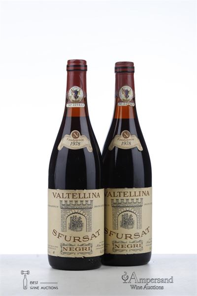 SFURSAT NINO NEGRI 1978 - Valtellina - 2 Bottles