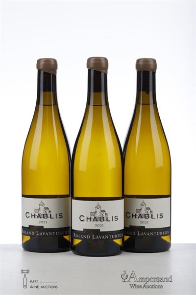 CHABLIS 2021 - Roland Lavantureux - 3 Bottles