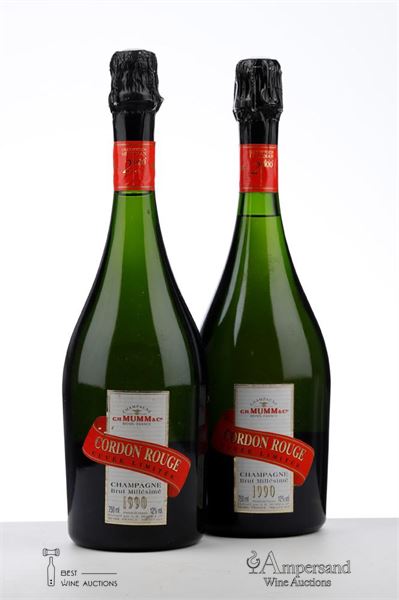 MUMM CORDON ROUGE GREENWICH MERIDIAN 1990 - Mumm - 2 Bottles