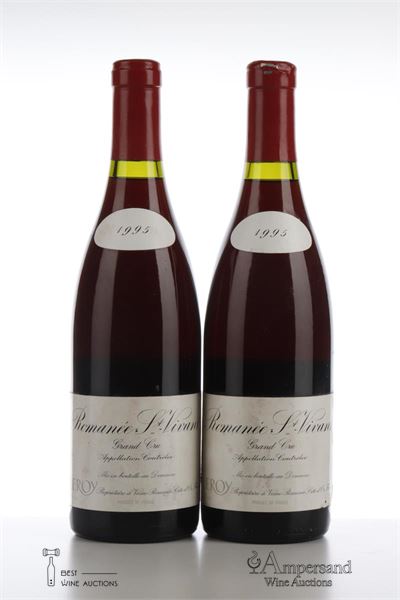 ROMANEE ST VIVANT 1995 - Leroy - 2 Bottles