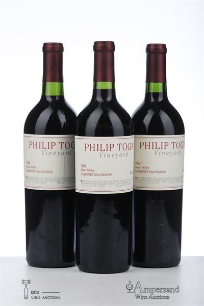 PHILIP TOGNI CABERNET SAUVIGNON 1994 - Philip Togni Vineyard - 3 Bottles