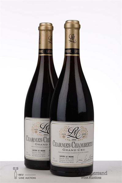 CHARMES CHAMBERTIN 2016 - Lucien le Moine - 2 Bottles