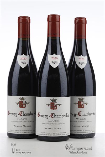 GEVREY CHAMBERTIN MA CUVEE 2020 - Arnaud Mortet - 3 Bottles