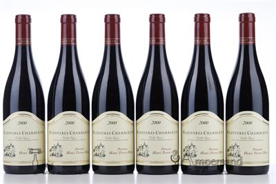 MAZOYERES CHAMBERTIN VIEILLES VIGNES 2000 - Perrot Minot - 6 Bottles - Owc 12