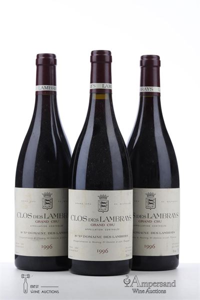 CLOS DES LAMBRAYS 1996 - Domaine des Lambrays - 3 Bottles
