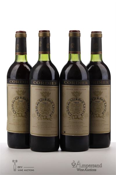 GRUAUD LAROSE 1982 - Mc - 4 Bottles