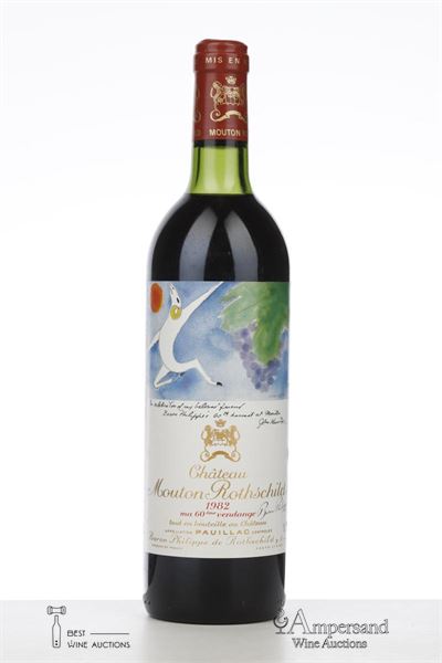 MOUTON ROTHSCHILD 1982 - Mc - 1 Bottle