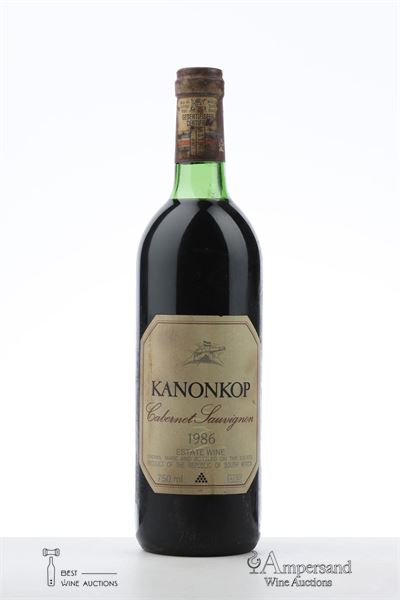 KANONKOP CABERNET SAUVIGNON 1986 - Kanonkop Cellars - 1 Bottle