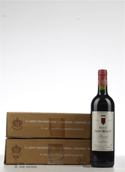FRANC MAILLET 2009 - Mc - 12 Bottles - Oc 6