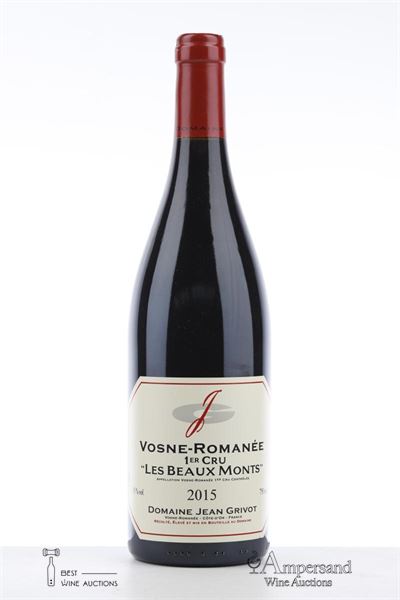 VOSNE ROMANEE LES BEAUX MONTS 2015 - Jean Grivot - 1 Bottle