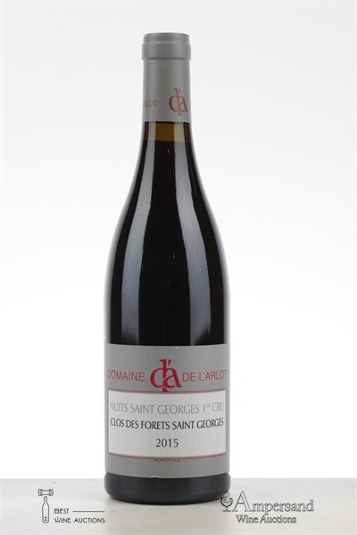 NUITS ST GEORGES CLOS DES FORETS ST GEORGES 2015 - Domaine de l'Arlot - 1 Bottle
