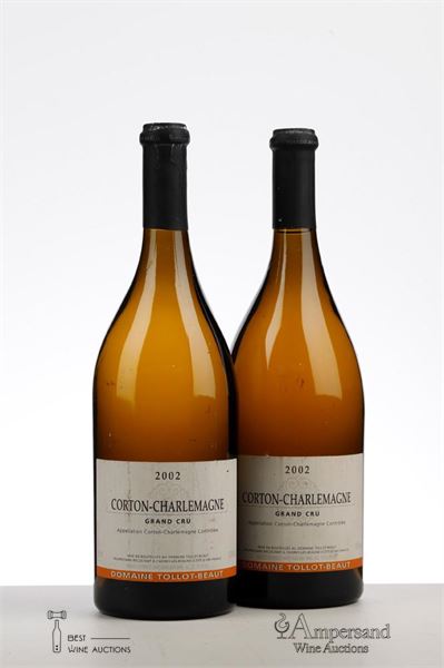 CORTON CHARLEMAGNE 2002 - Tollot Beaut - 2 Bottles