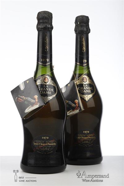 VEUVE CLICQUOT LA GRANDE DAME 1979 - Veuve Clicquot - 2 Bottles