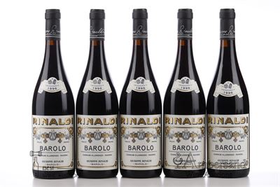 BAROLO CANNUBI SAN LORENZO 1996 - Giuseppe Rinaldi  - 5 Bottles
