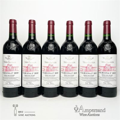 VEGA SICILIA VALBUENA 5 2010 - Vega Sicilia - 6 Bottles