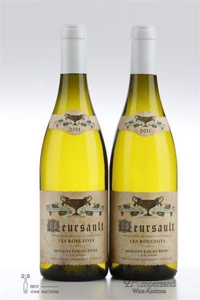 MEURSAULT LES ROUGEOTS 2011 - Coche Dury - 2 Bottles