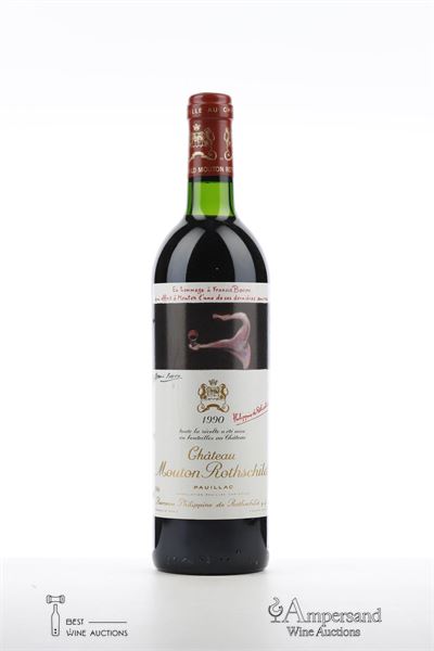 MOUTON ROTHSCHILD 1990 - Mc - 1 Bottle