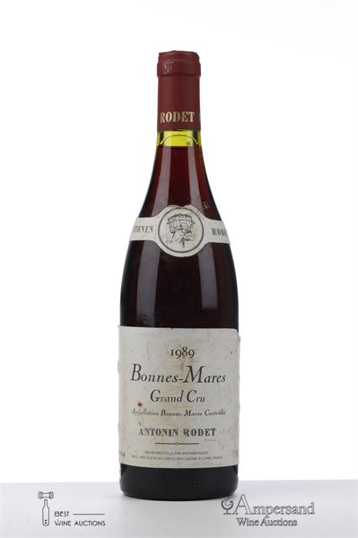 BONNES MARES 1989 - Antonin Rodet - 1 Bottle