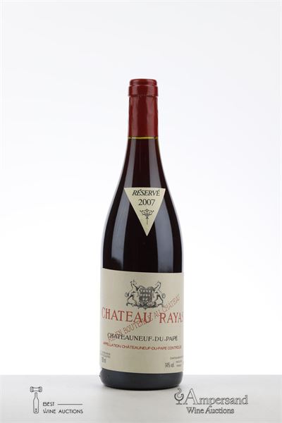CHATEAUNEUF DU PAPE RAYAS 2007 - Reynaud - 1 Bottle