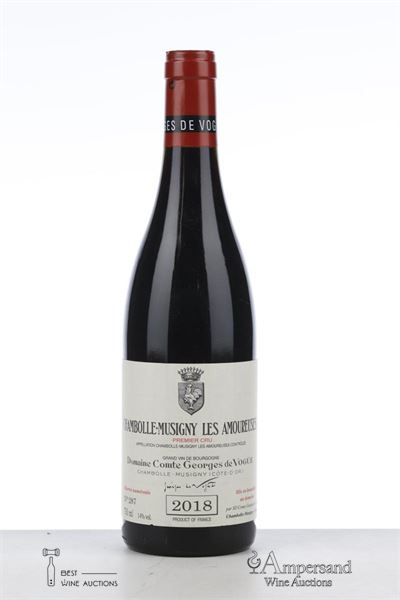 CHAMBOLLE MUSIGNY LES AMOUREUSES 2018 - Comte de Vogue - 1 Bottle