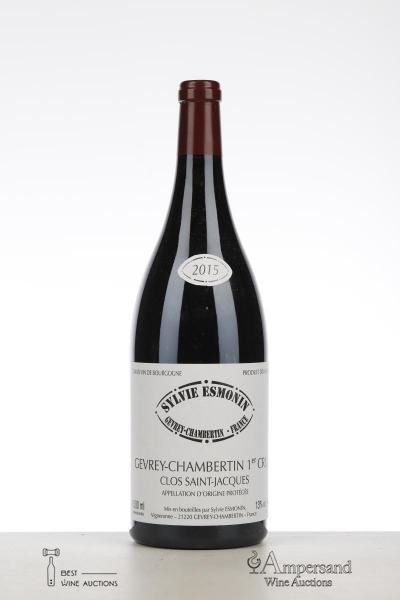 GEVREY CHAMBERTIN CLOS ST JACQUES 2015 - Sylvie Esmonin - 1 Magnum