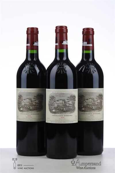 LAFITE ROTHSCHILD 1996 - Mc - 3 Bottles