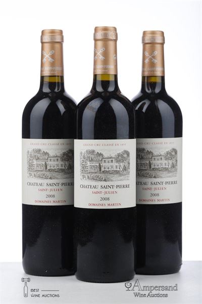 SAINT PIERRE 2008 - Mc - 3 Bottles