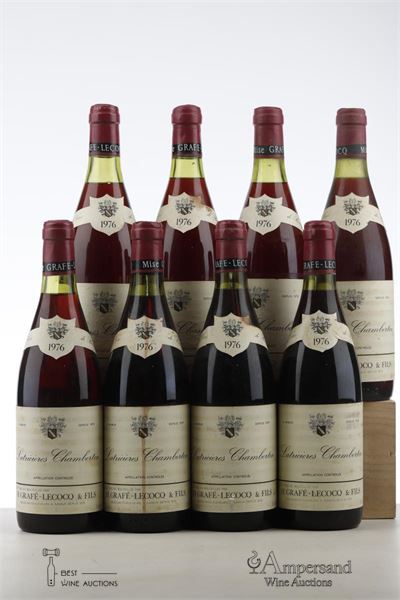 LATRICIERES CHAMBERTIN 1976 - Grafe Lecocq - 8 Bottles