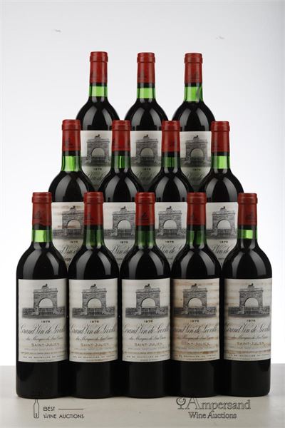 LEOVILLE LAS CASES 1976 - Mc - 12 Bottles - Owc 12