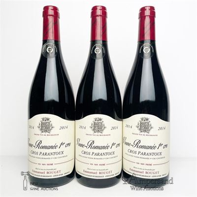 VOSNE ROMANEE CROS PARANTOUX 2014 - Emmanuel Rouget - 3 Bottles