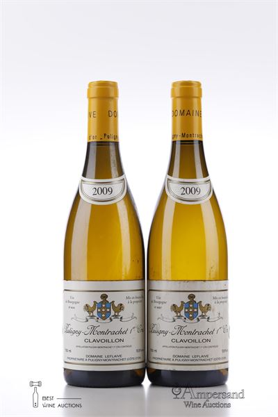PULIGNY MONTRACHET CLAVOILLON 2009 - Domaine Leflaive - 2 Bottles