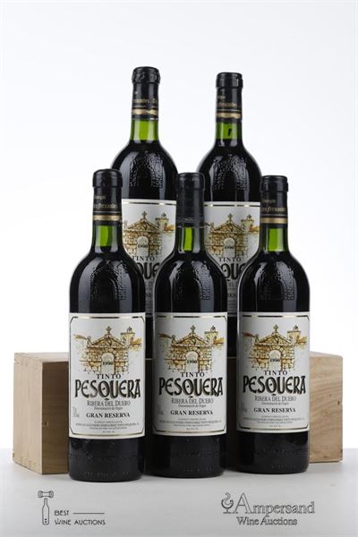 PESQUERA GRAN RESERVA 1990 - Bodegas Alejandro Fernandez  - 5 Bottles