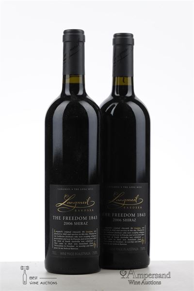 THE FREEDOM 1843 SHIRAZ 2006 - Langmeil Winery - 2 Bottles