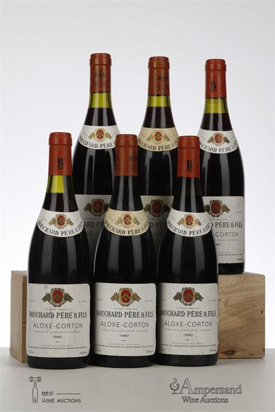 ALOXE CORTON 1990 - Bouchard Pere et Fils - 6 Bottles