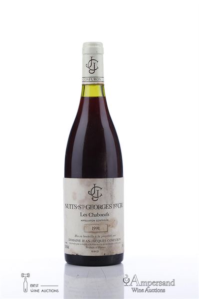 NUITS ST GEORGES LES CHABOEUFS 1991 - Jean Jacques Confuron - 1 Bottle