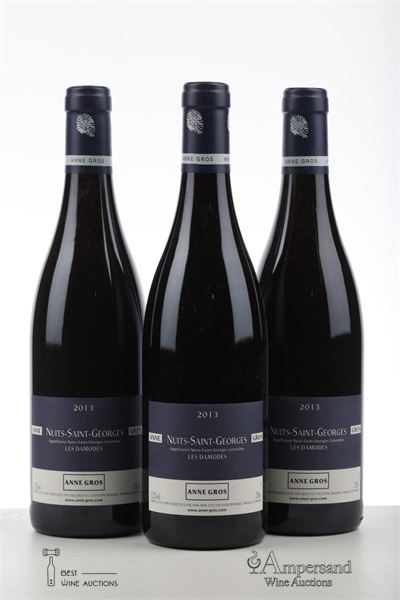 NUITS ST GEORGES LES DAMODES 2013 - Anne Gros - 3 Bottles