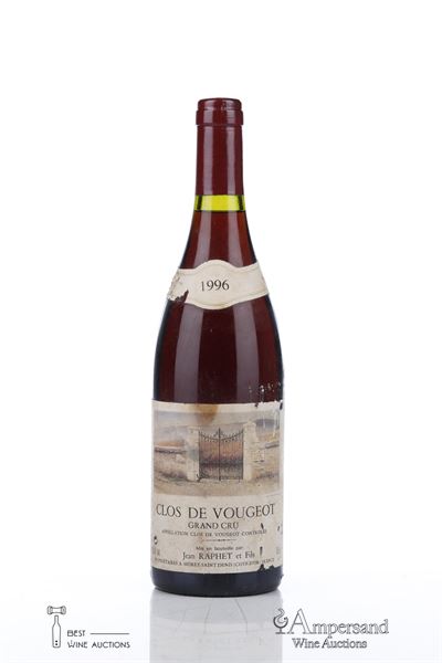CLOS DE VOUGEOT 1996 - Jean Raphet - 1 Bottle