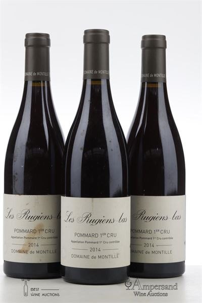 POMMARD LES RUGIENS BAS 2014 - Domaine de Montille - 3 Bottles