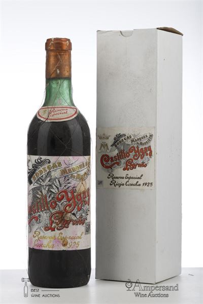 CASTILLO YGAY RESERVA ESPECIAL 1925 - Marques de Murrieta - 1 Bottle - Oc 1