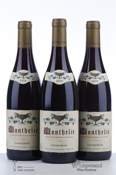 MONTHELIE 2019 - Coche Dury - 3 Bottles